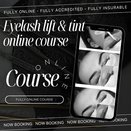 Eyelash lift and tint online training course