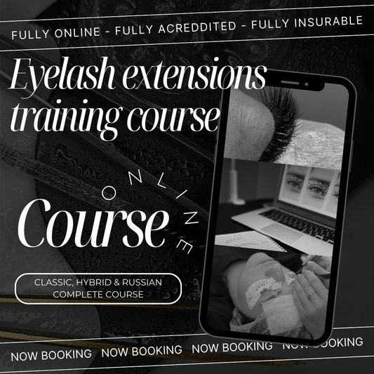 Complete online Eyelash Extensions training course